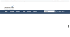 Desktop Screenshot of cromotransfer.com.br