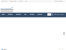 Tablet Screenshot of cromotransfer.com.br